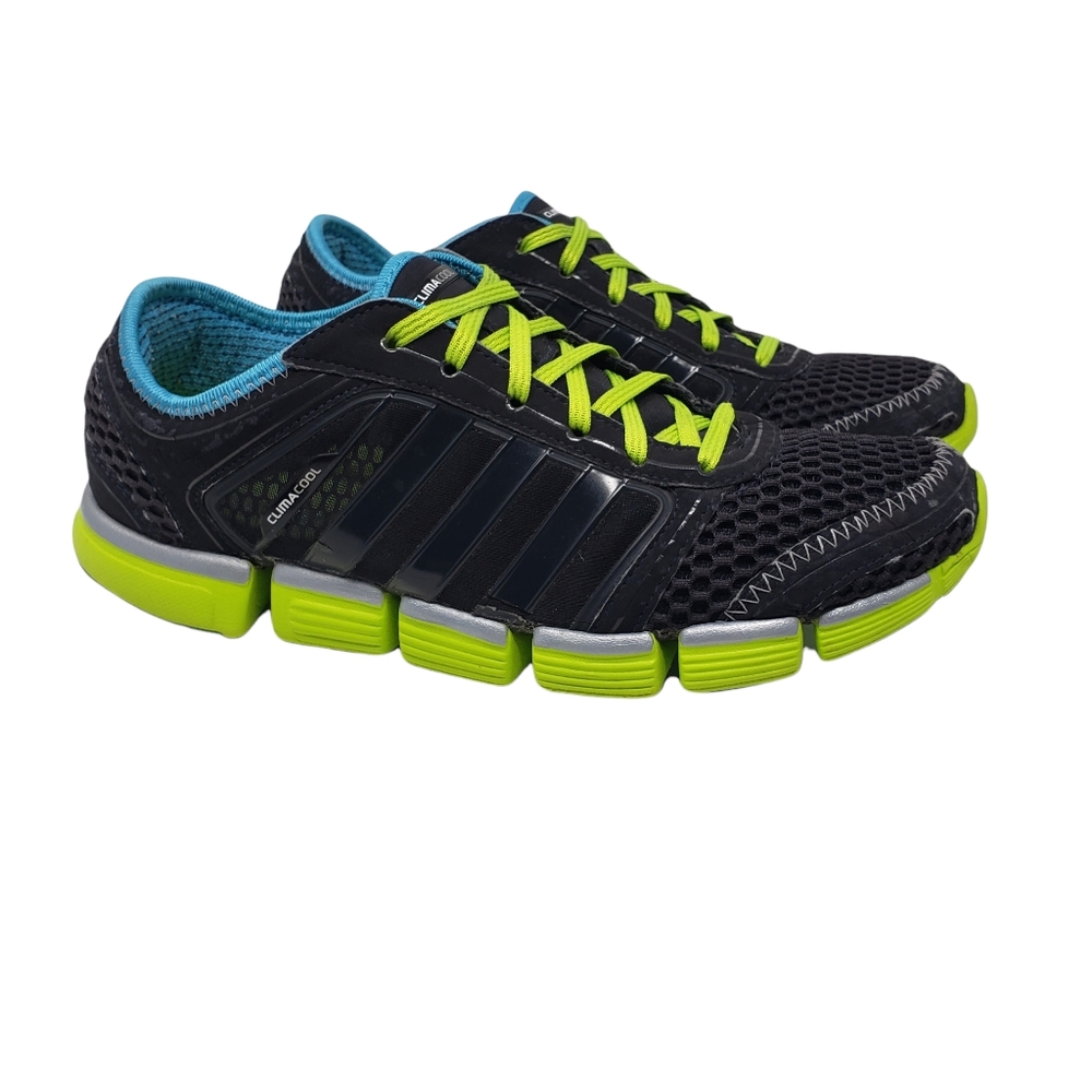 Adidas Climacool Vento Sneakers Womens Size 10 Black Blue‎ Green Lightweight